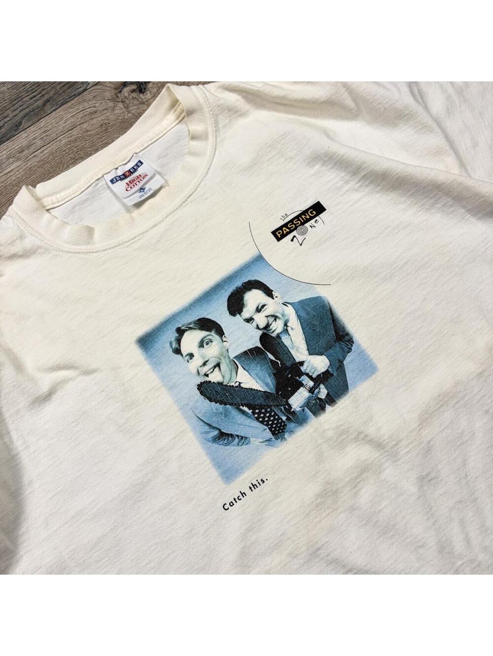 Vintage Jerzees High Cotton Graphic T-Shirt with Catch This Design